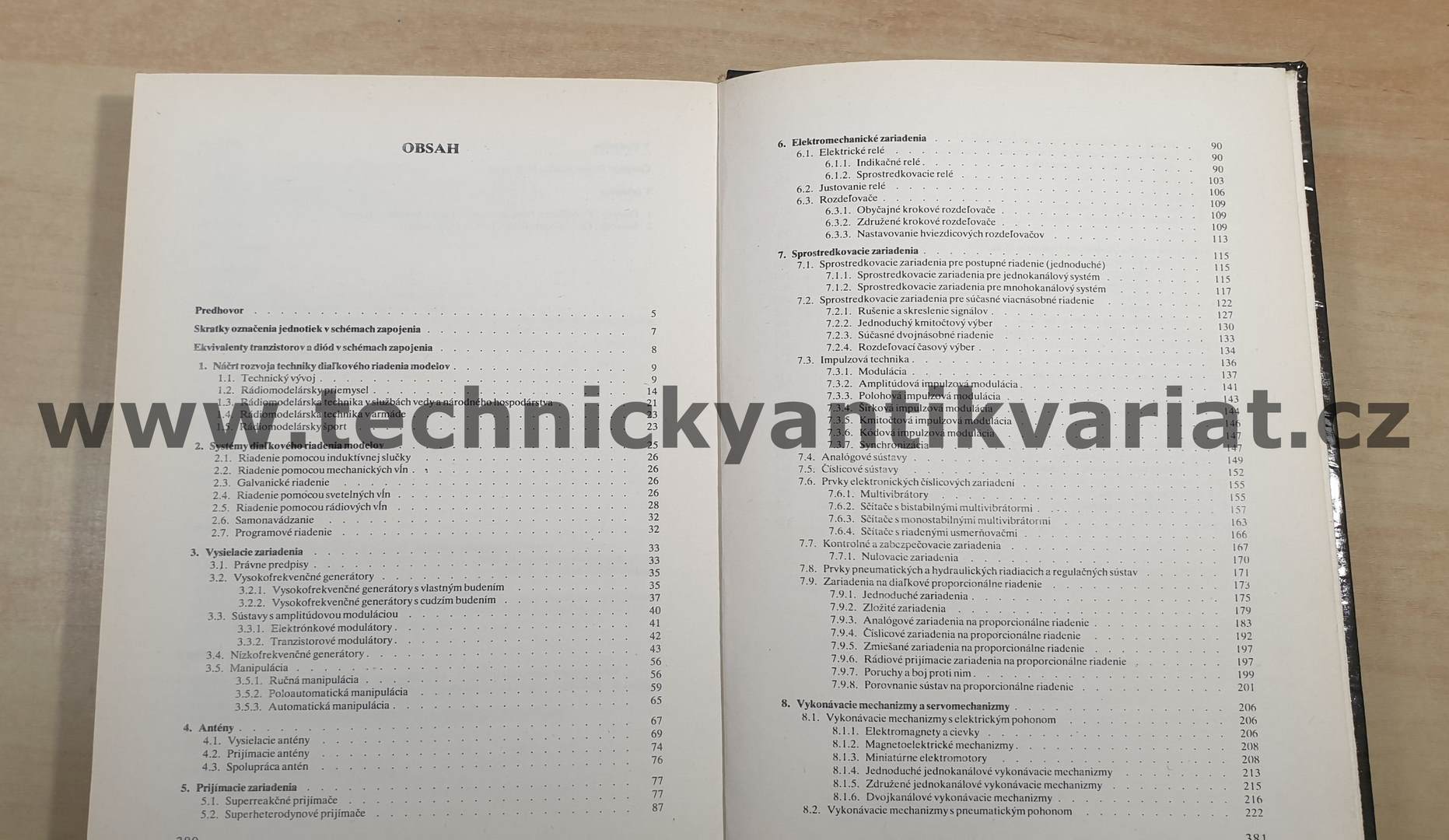 Dialkové ovládanie elektronických modelov - J.Wojciechowski (1978)