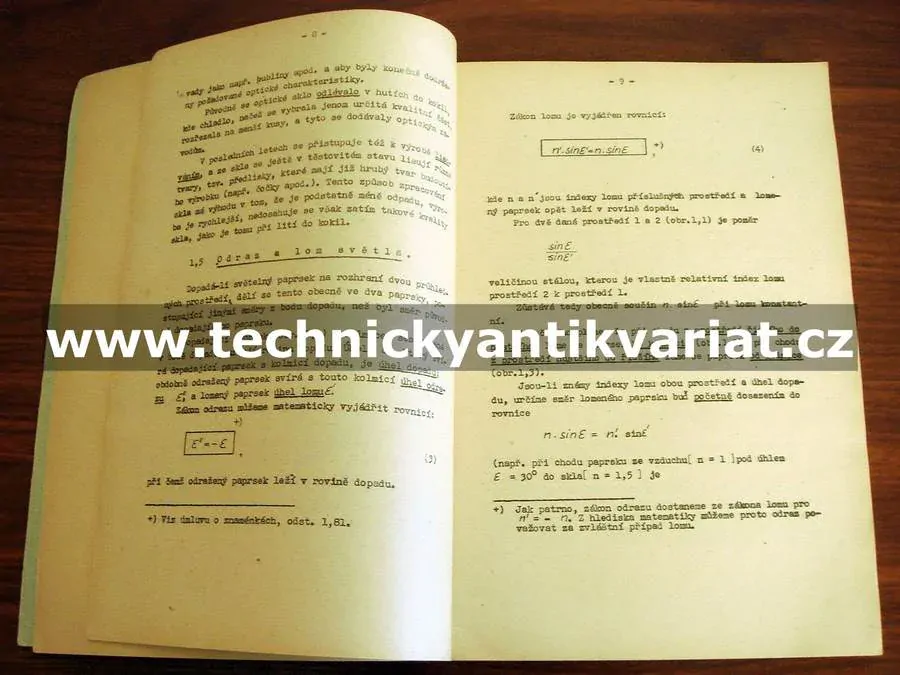 Optika leteckých zaměřovačů