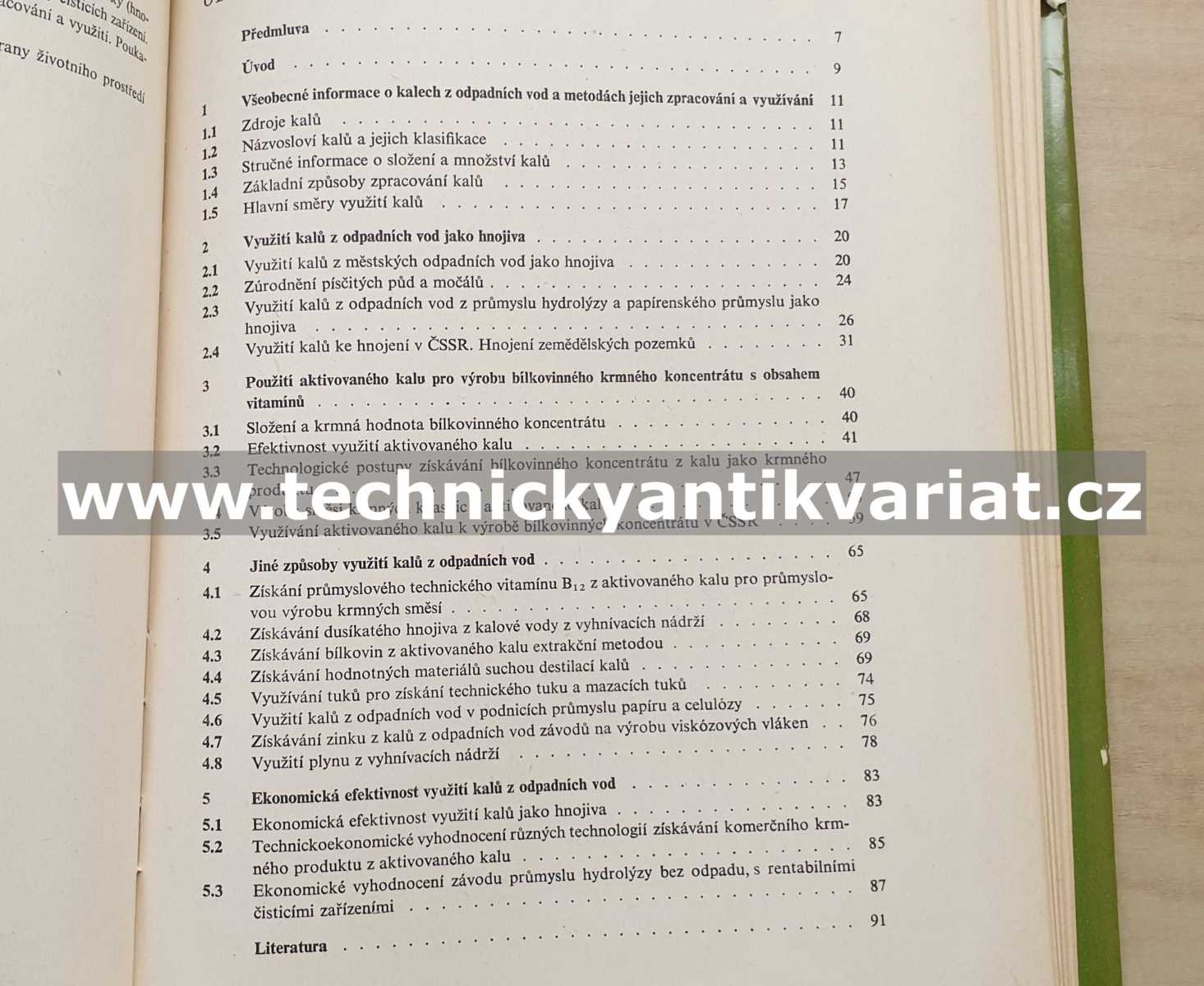 Využití kalů z odpadních vod - A.Z. Jevilevič (1984)