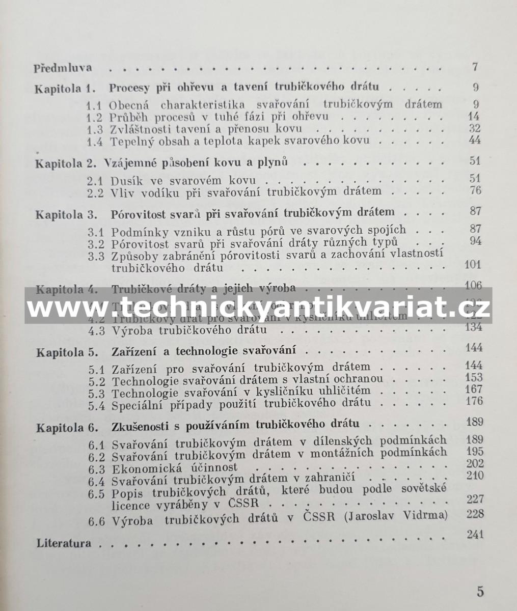 Svařování trubičkovým drátem - Pochodnja, Suptěl, Šlepakov (1977)