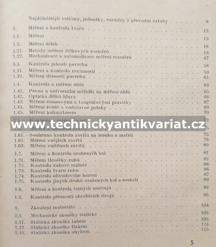 Laboratorní cvičení technologická a strojní - Šulc, Vysloužil (1969)