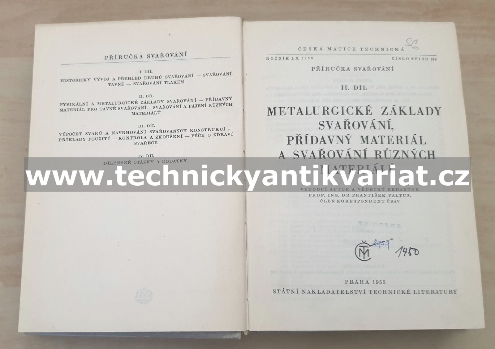 Příručka svařování 2 František Faltus (1955)