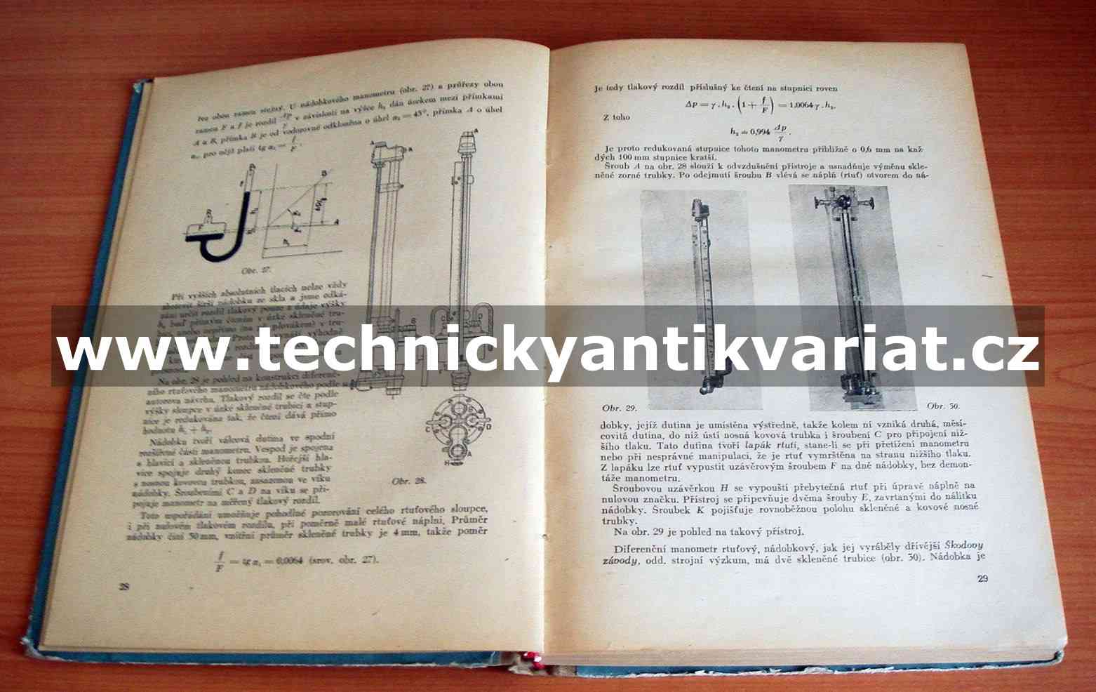 Technická měření ve strojírenství - tlak, teplota, teplota vlhkost