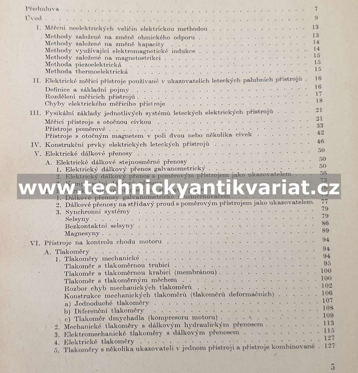 Letecké přístroje III. Přístroje na kontrolu letadla - Theodor Duda (1957)