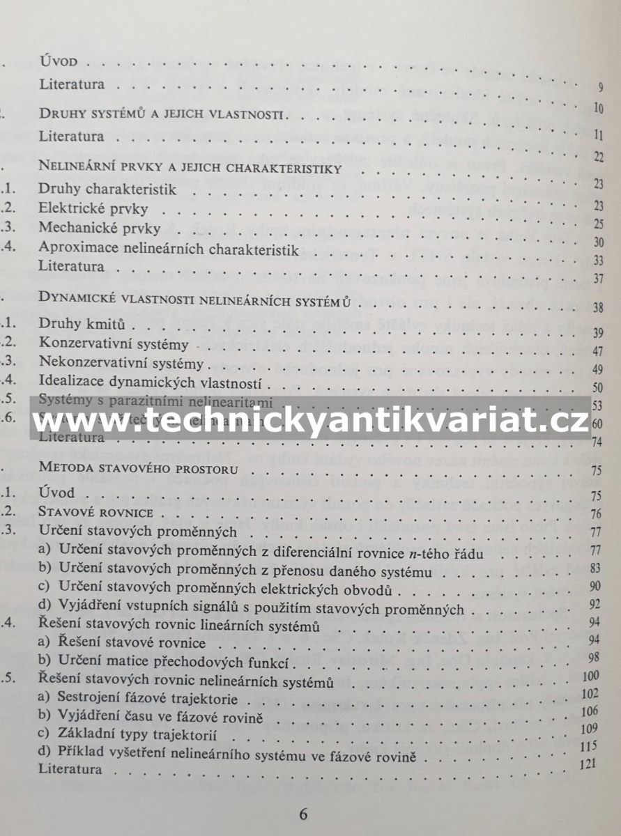 Nelineární dynamické systémy - Kotek, Kubík, Razím (1973)