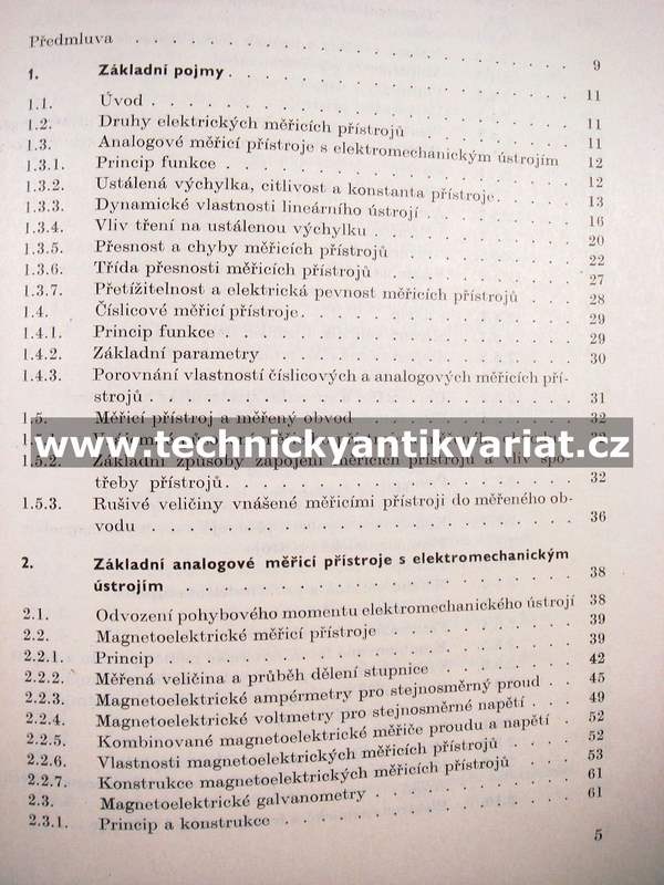 Elektrické měření I. elektrické měřící přístroje - Dufek, Fajt (1974)