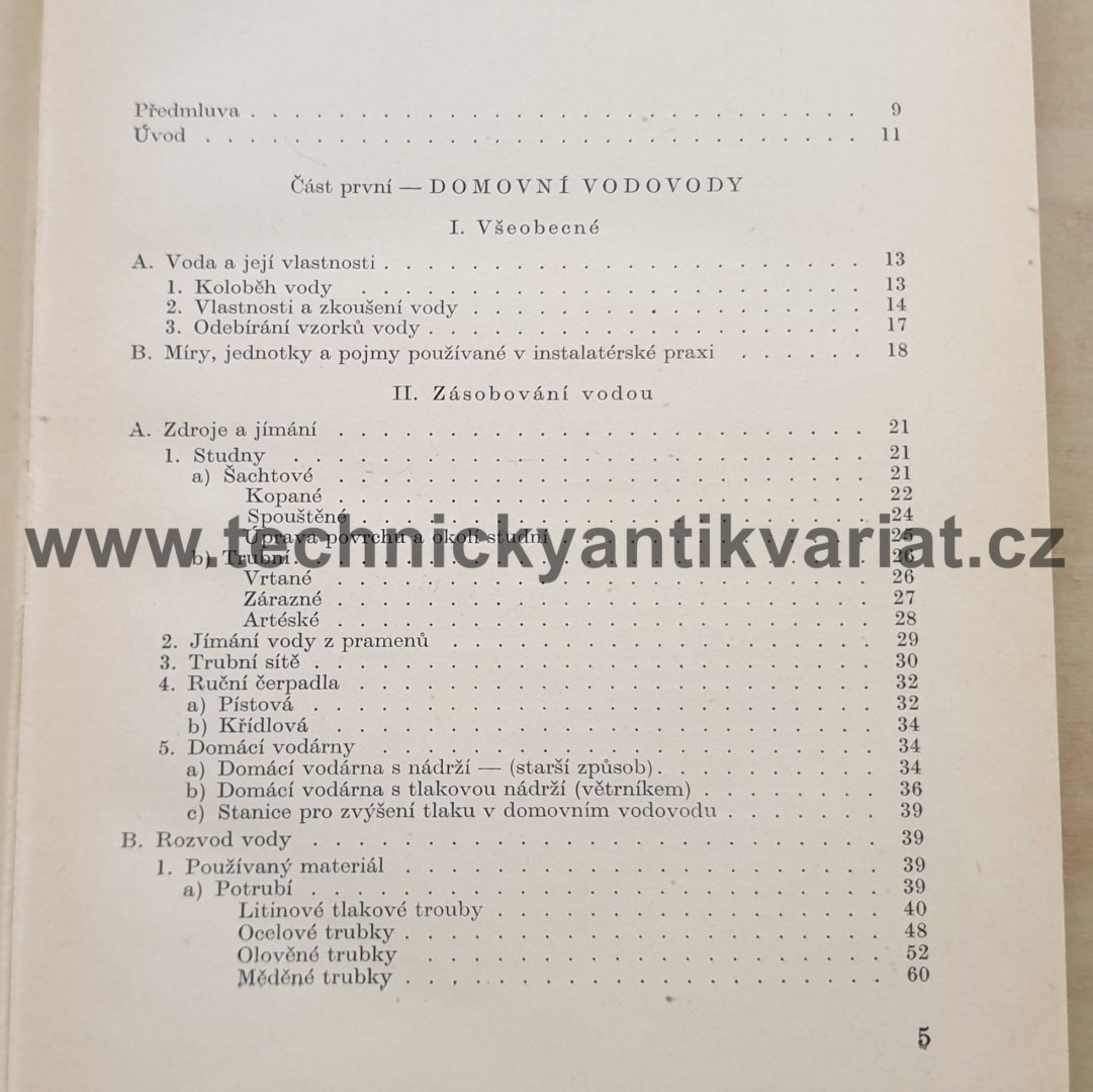 Domovní vodovody a kanalizace - A. Drozd (1961)