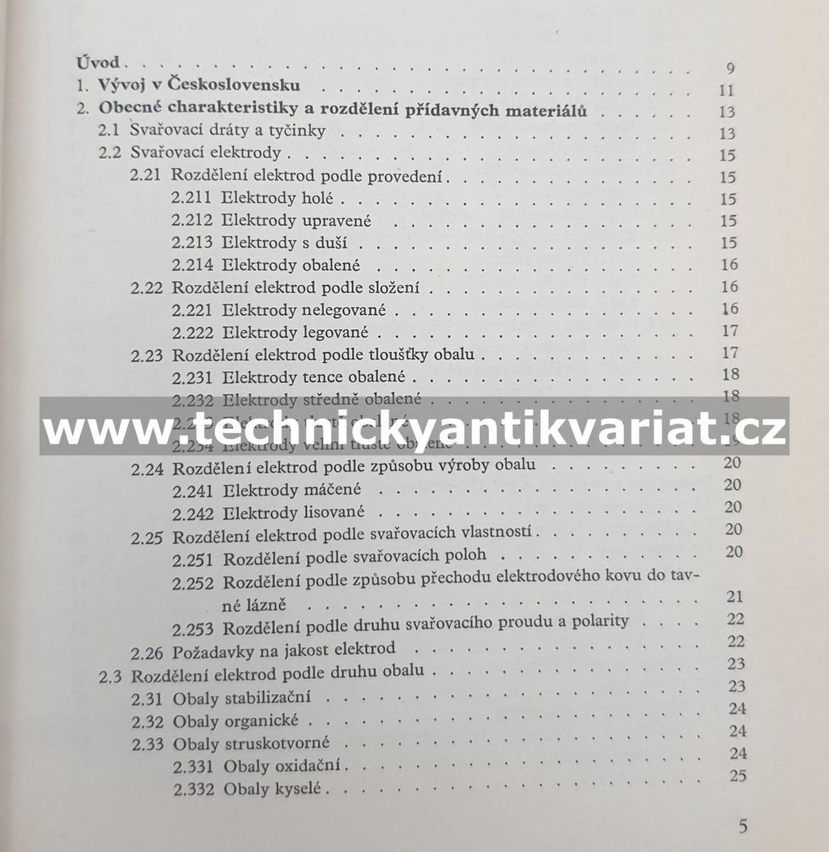 Přídavné materiály pro svařování - Antonín Kleander (1966)