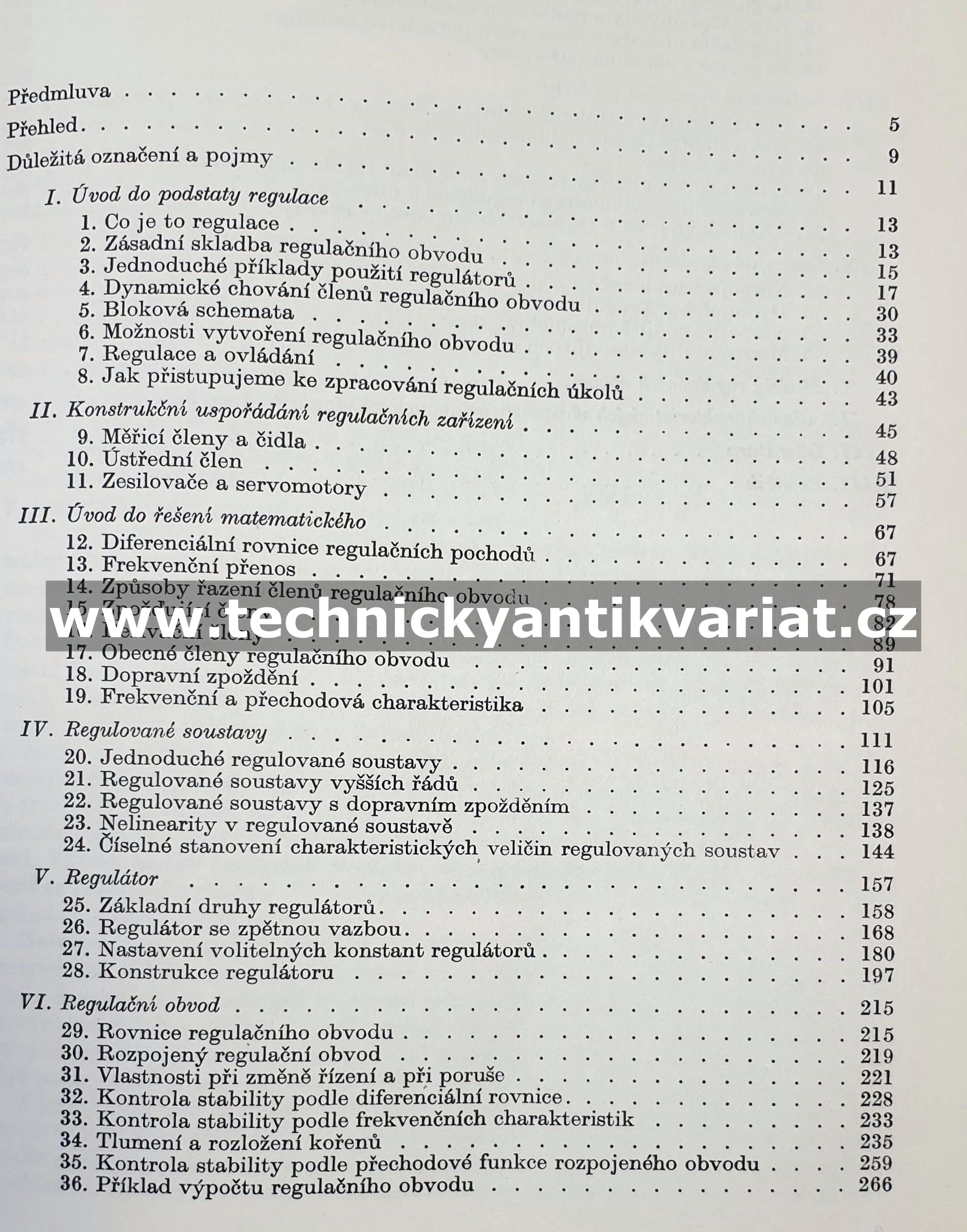 Příručka regulační techniky - Winfried Oppelt (1958)