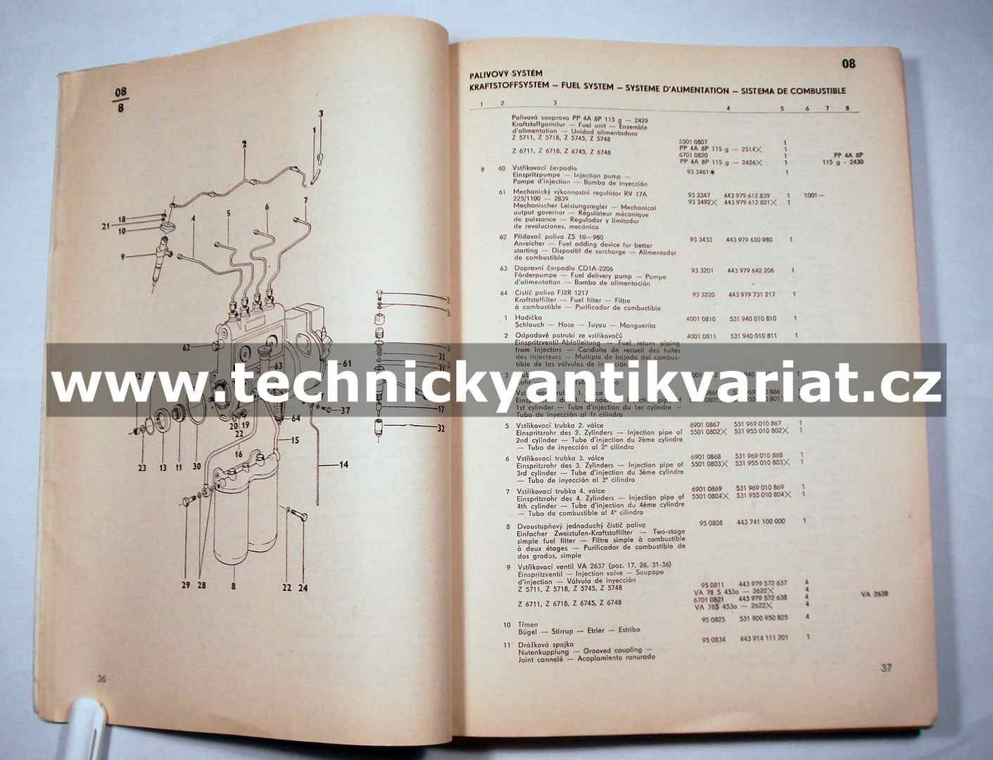Zetor 5711 5718 5745 5748 6711 6718 6718 6745 6748