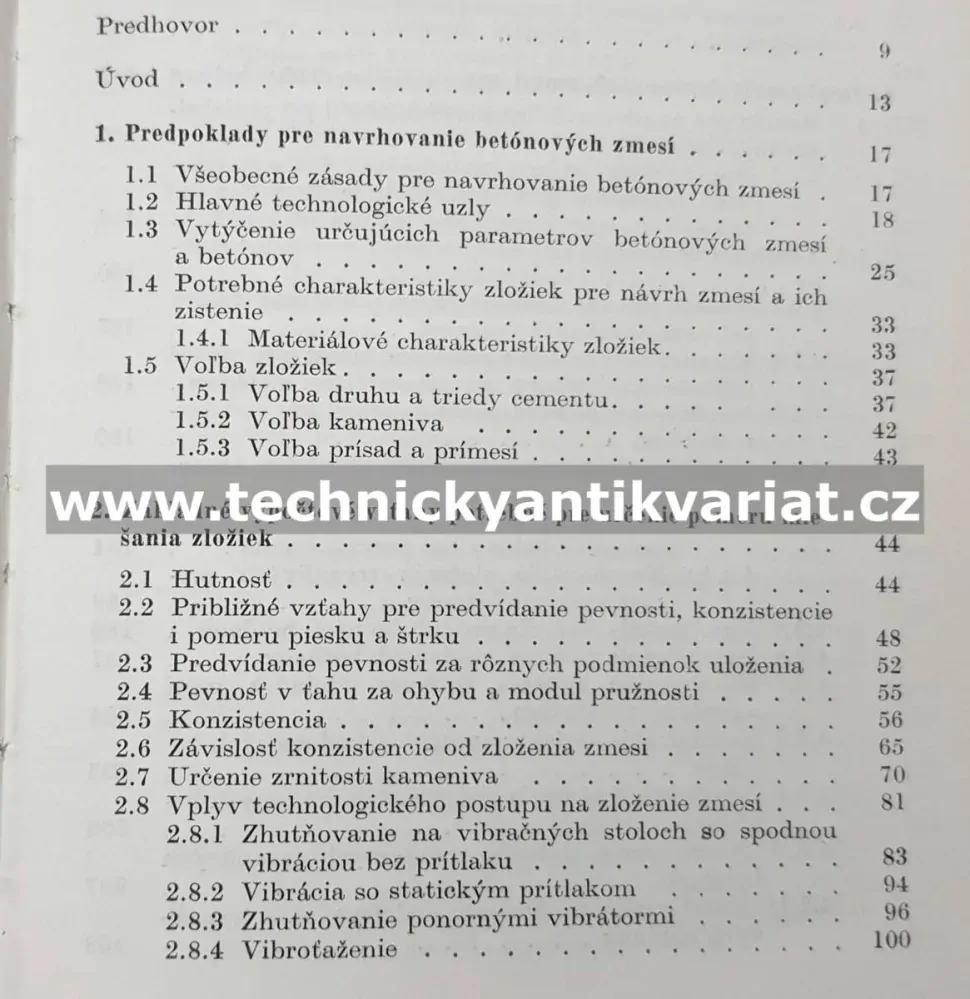 Navrhovanie betonových zmesí - Juraj, Stork (1965)