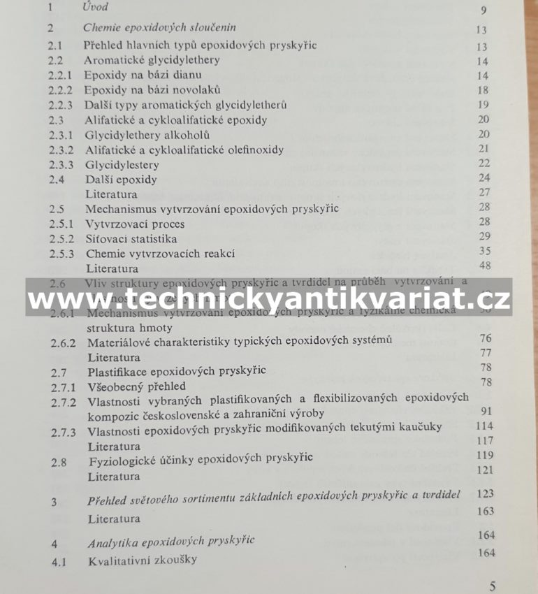 Epoxidové pryskyřice - M.Lidařík (1983)