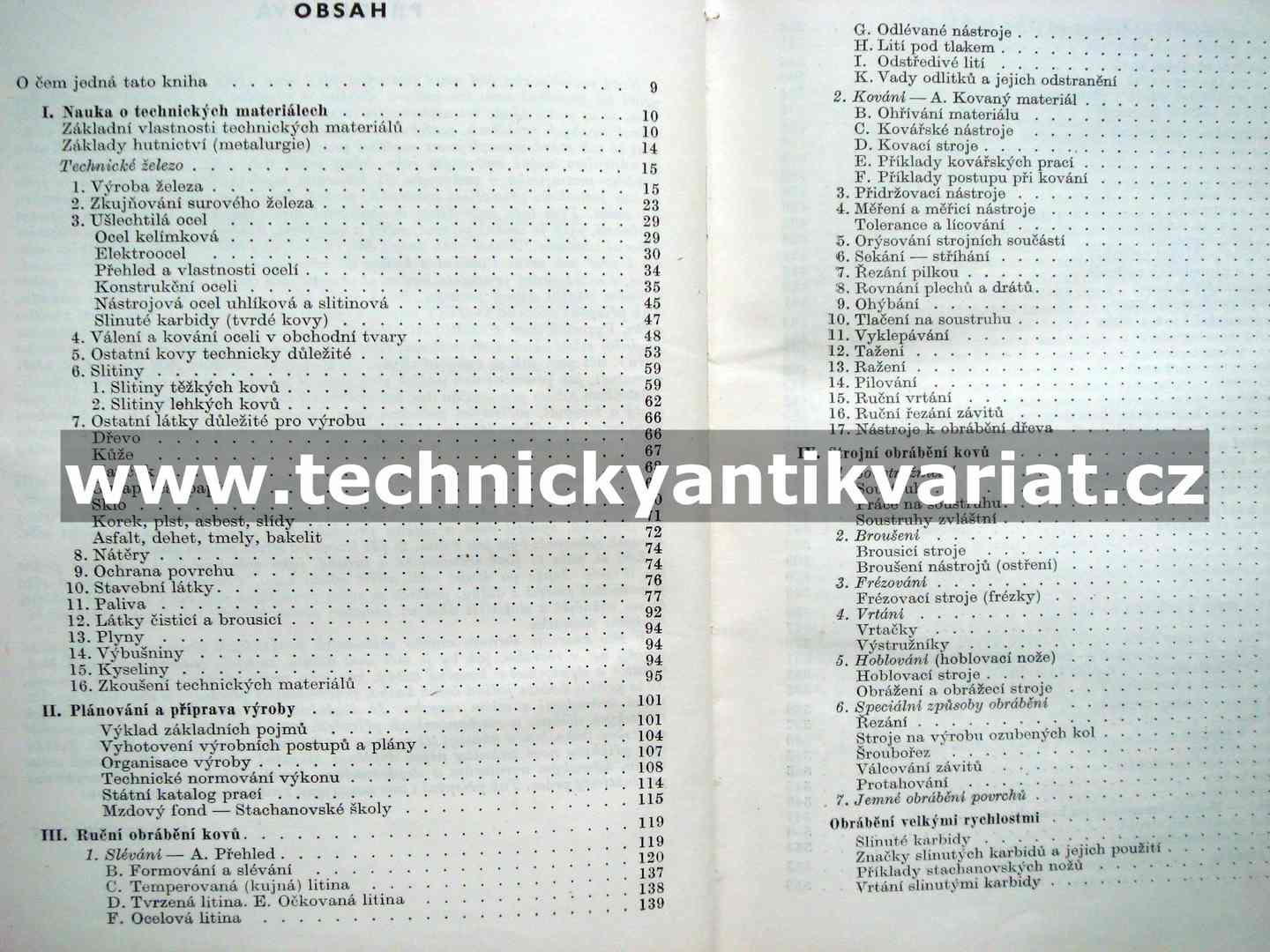 Přehled mechanické technologie