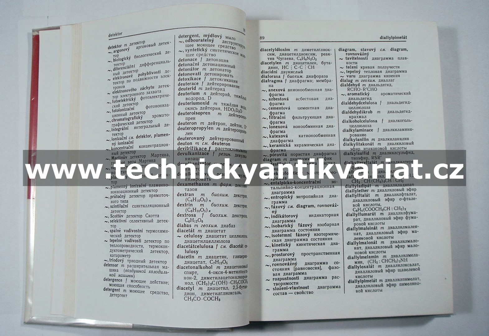 Česko-ruský chemický slovník