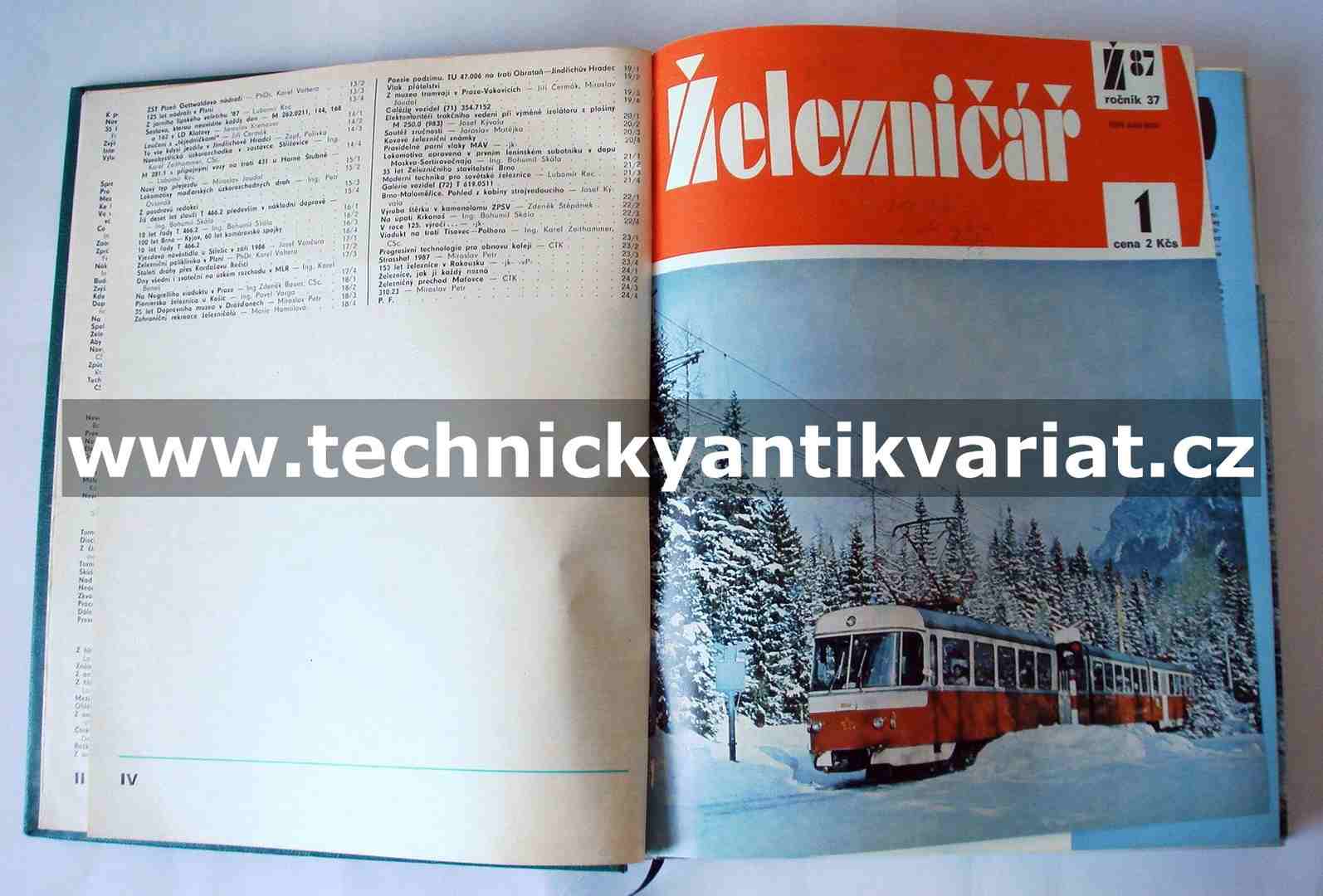 Železničář 1987