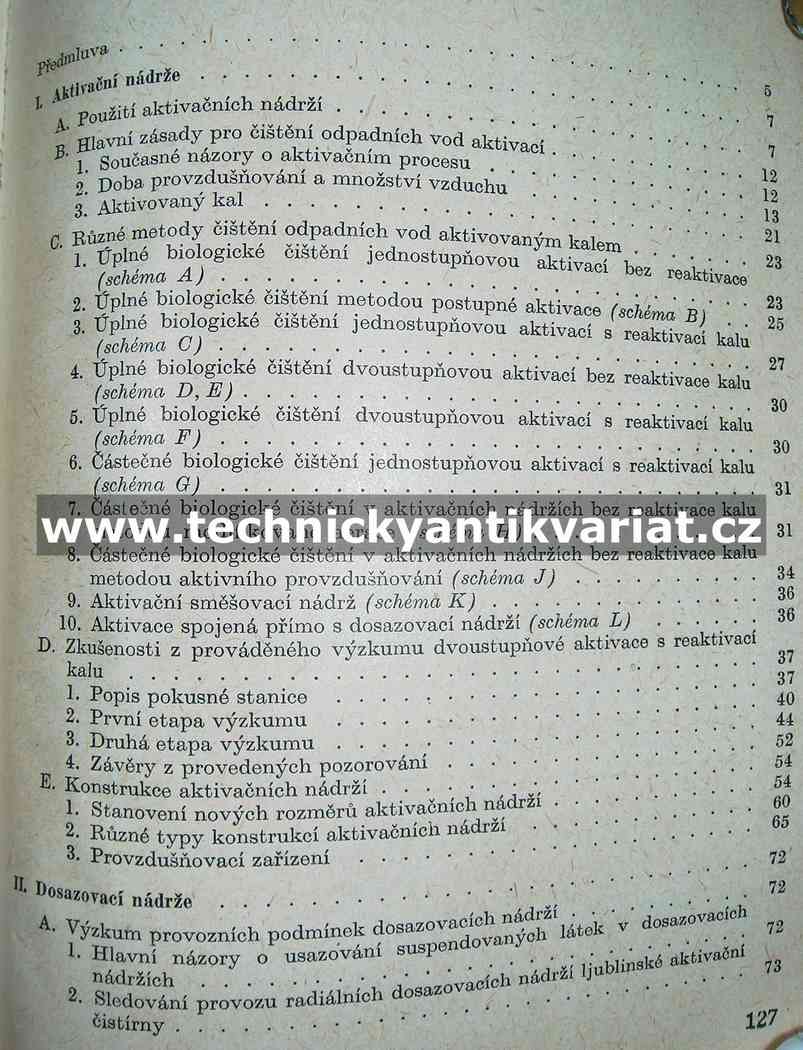 Čištění odpadních vod v aktivačních nádržích - Z. A. orlovský (1962)