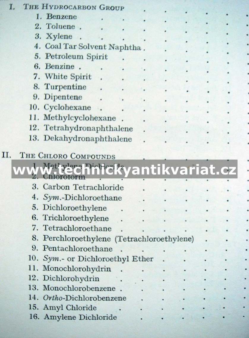 Toxicity of Industrial Organic Solvents