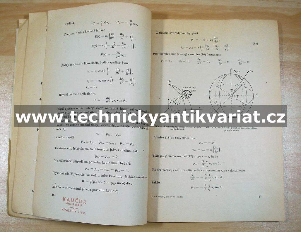 Usazovací nádrže - Z. Koníček (1956)