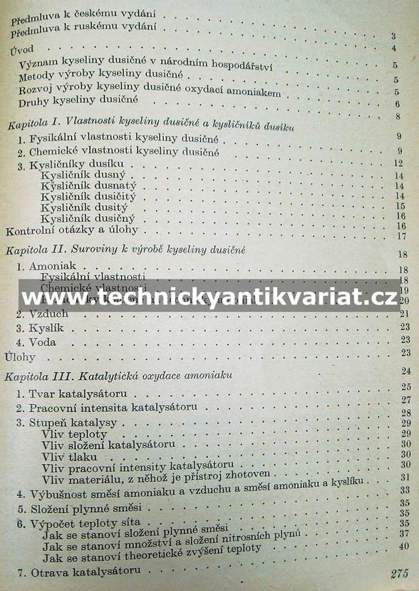 Výroba kyseliny dusičné
