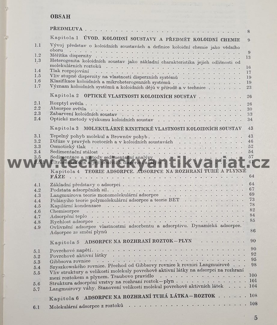 Kurs koloidní chemie - Sergej S. Vojuckij (1984)