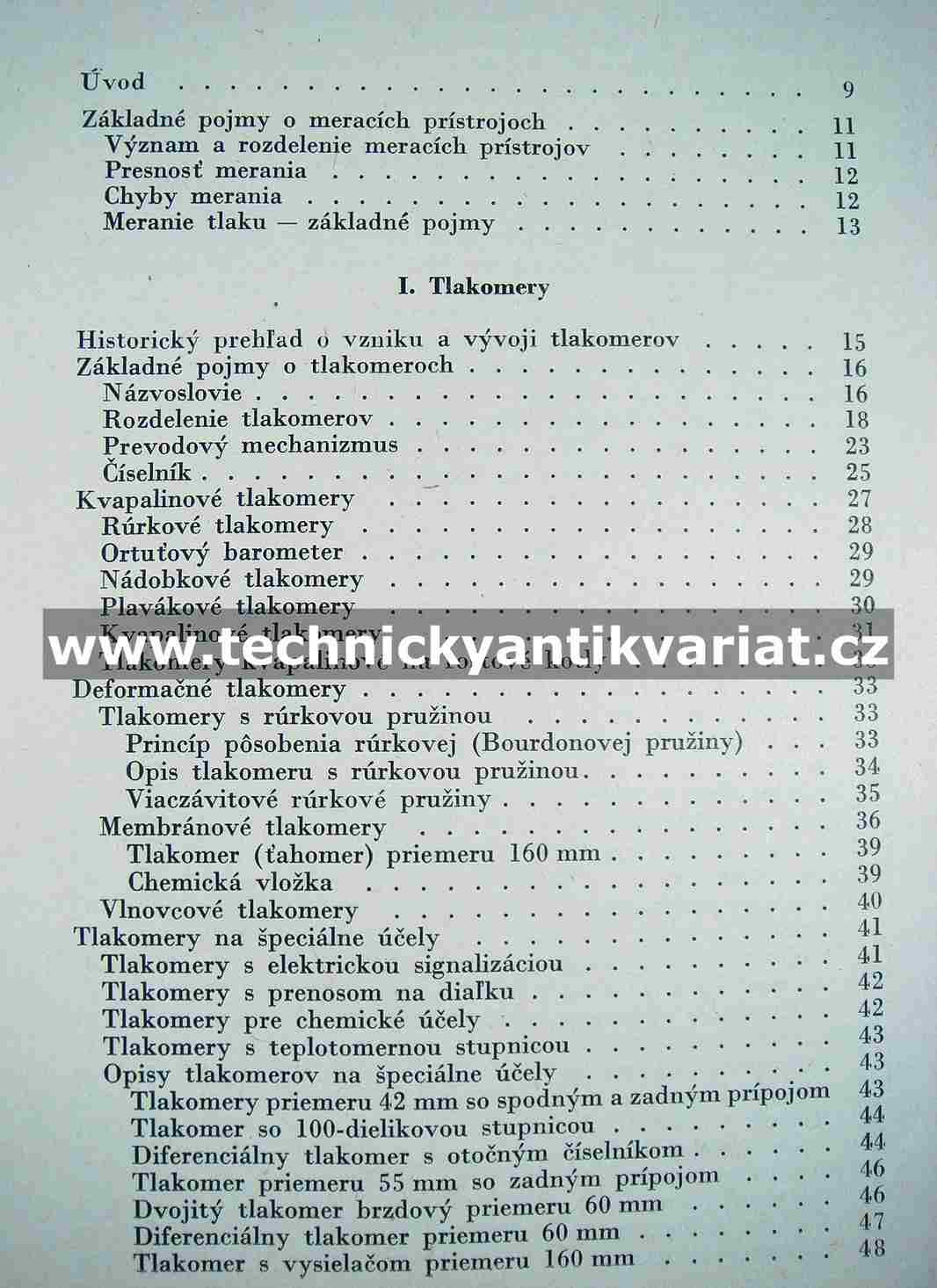 Tlakomery, vodomery, plynomery