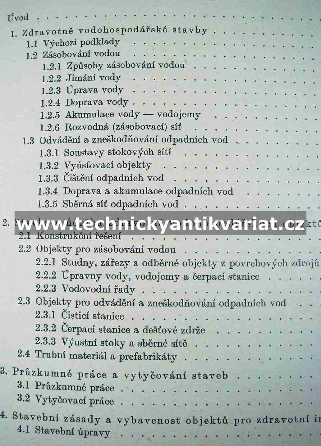 Zásobování vodou a kanalizace