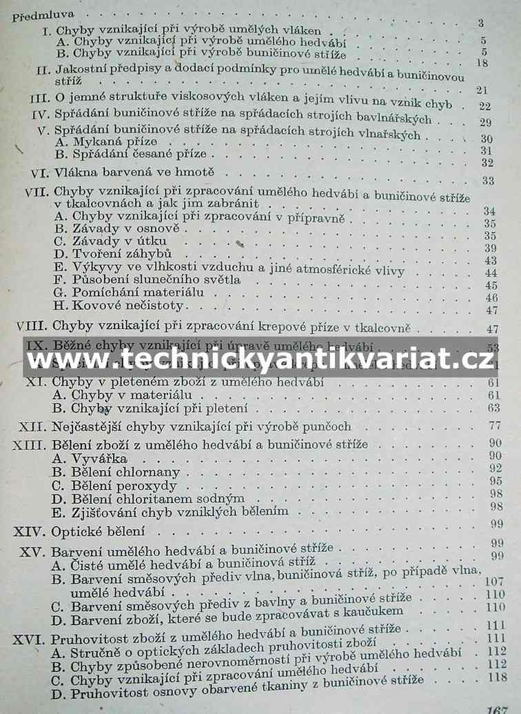 Chyby v textiliích z umělého hedvábí a buničinové stříže - Karel Schwertassek (1953)