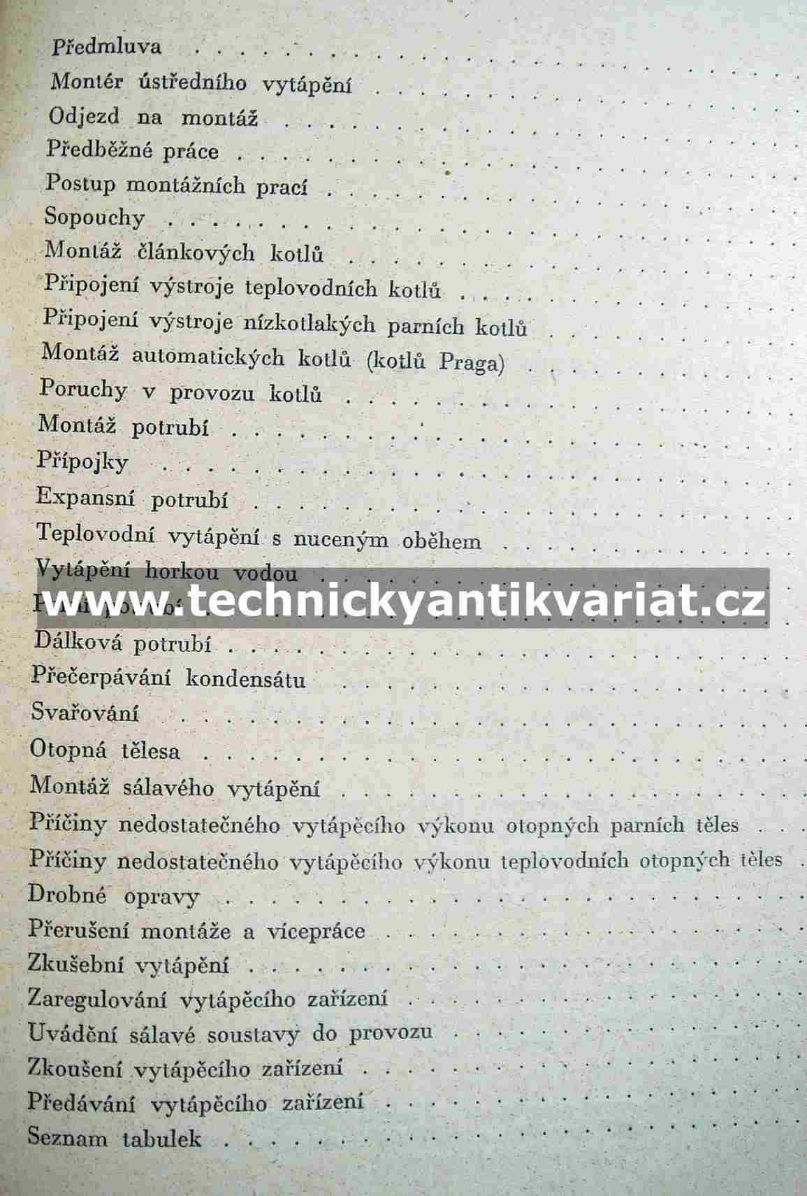 Montáž ústředních vytápění