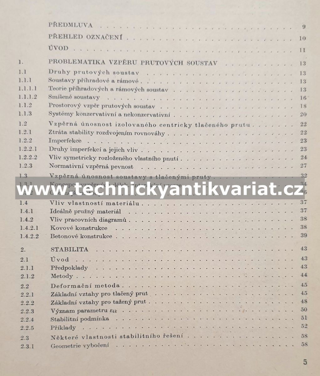 Vzpěr prutových soustav - Alice Bártlová (1977)