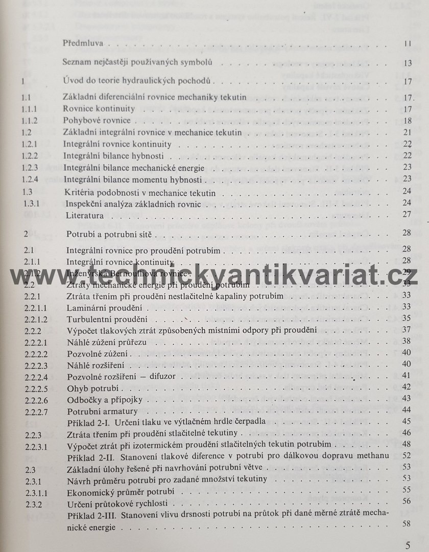 Hydraulické pochody v chemickém a potravinářském průmyslu - Novák, Rieger, Vavrd (1989)