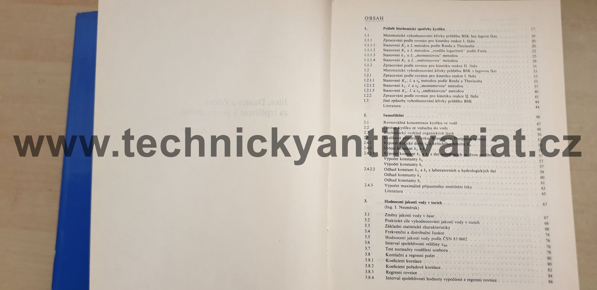 Základní procesy a výpočty v technologií vody - Tuček, Chudoba, Koníček (1977)