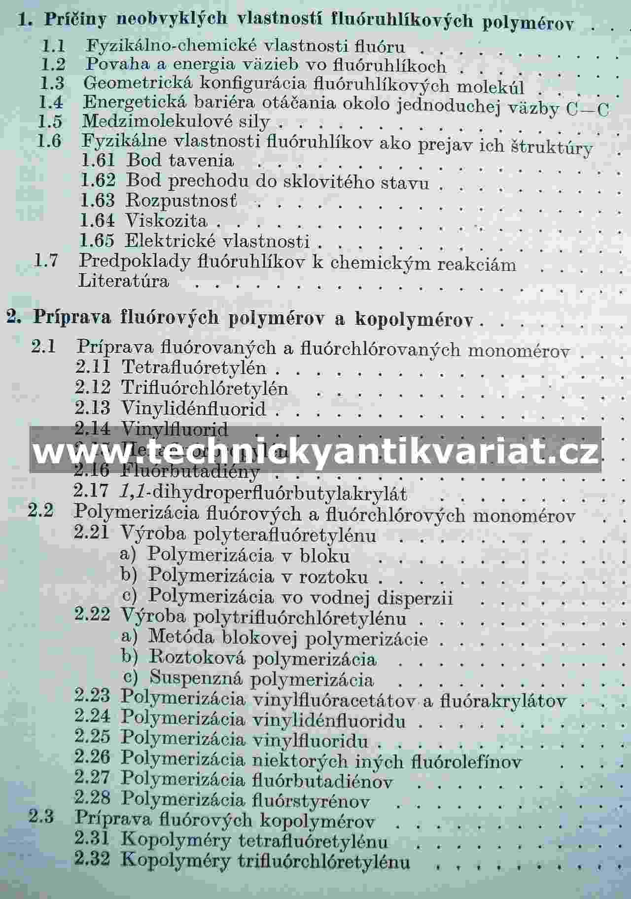 Fluorouhlíkové plastické látky