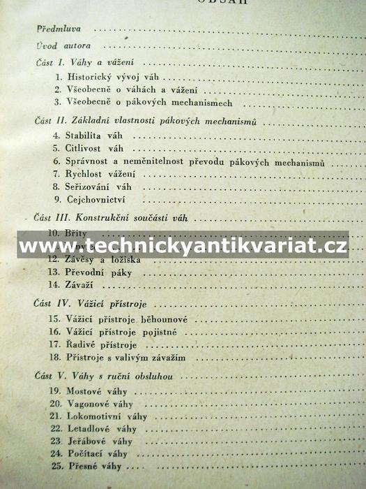 Váhy - Karel Pecold (1956)