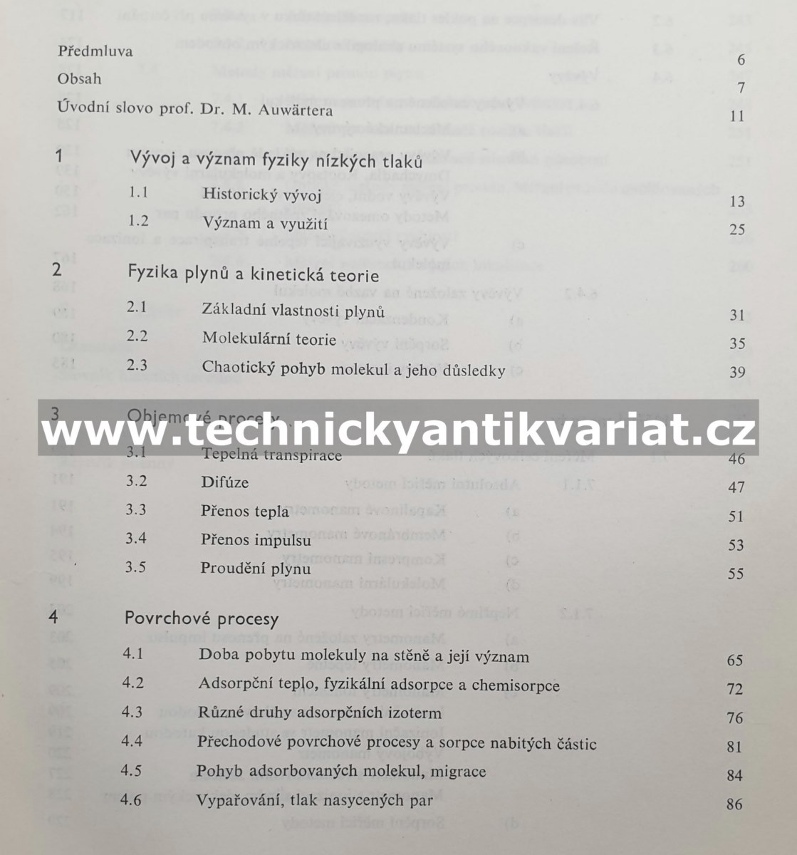 Fyzika nízkých tlaků - Libor Pátý (1968)