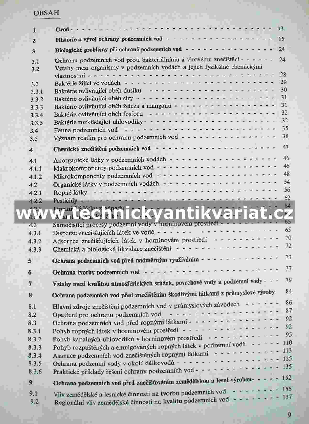 Ochrana podzemních vod - Vladimír Pelikán (1983)