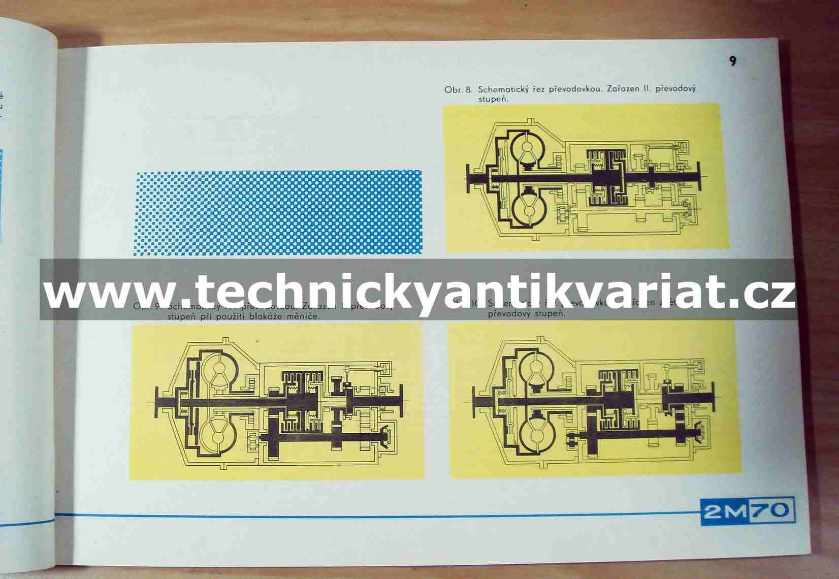 Praga 2M70/II Automatická převodovka - dílenská příručka