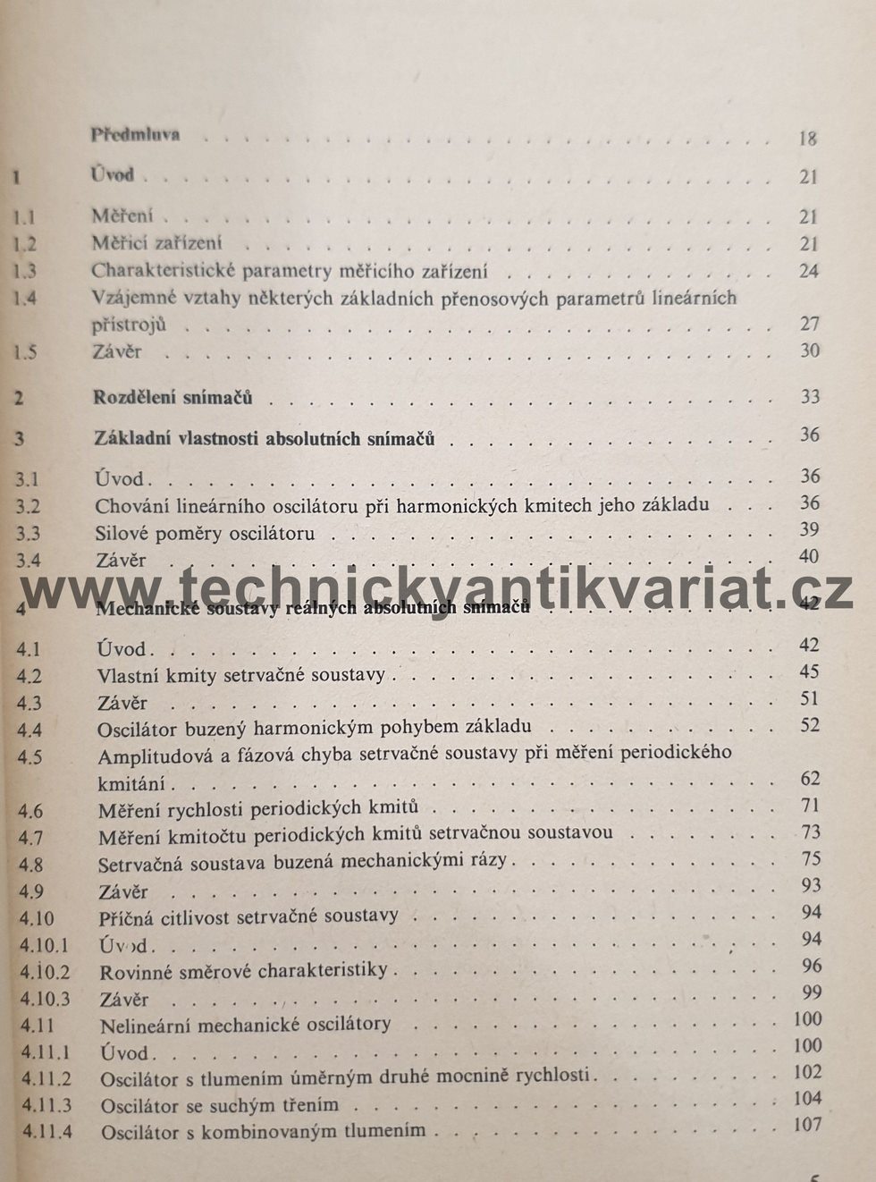 Měření mechanického kmitání - Miroslav Navrátil (1981)