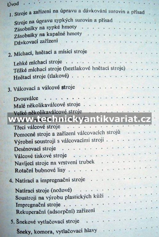 Gumárenské a plastikářské stroje