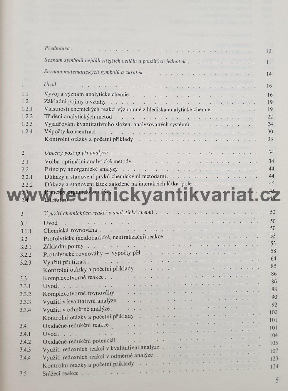 Analytická chemie - Holzbecher, Churáček (1987)