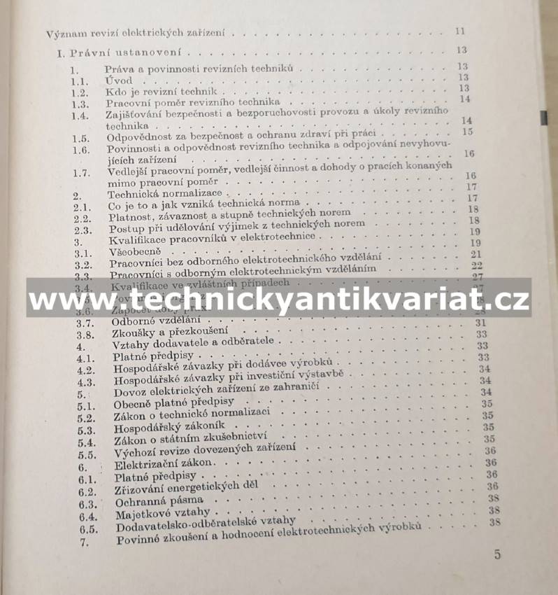 Příručka revizního technika pro elektrická zařízení nn - Honys, Lubovský (1979)