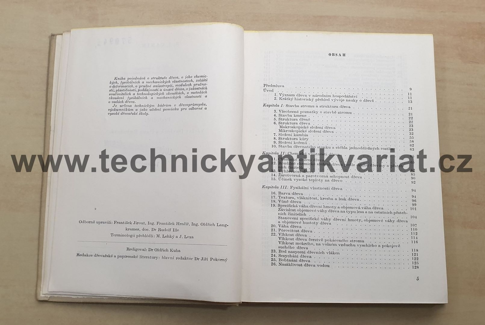 Nauka o dřevě - S.I. Vanin (1955)