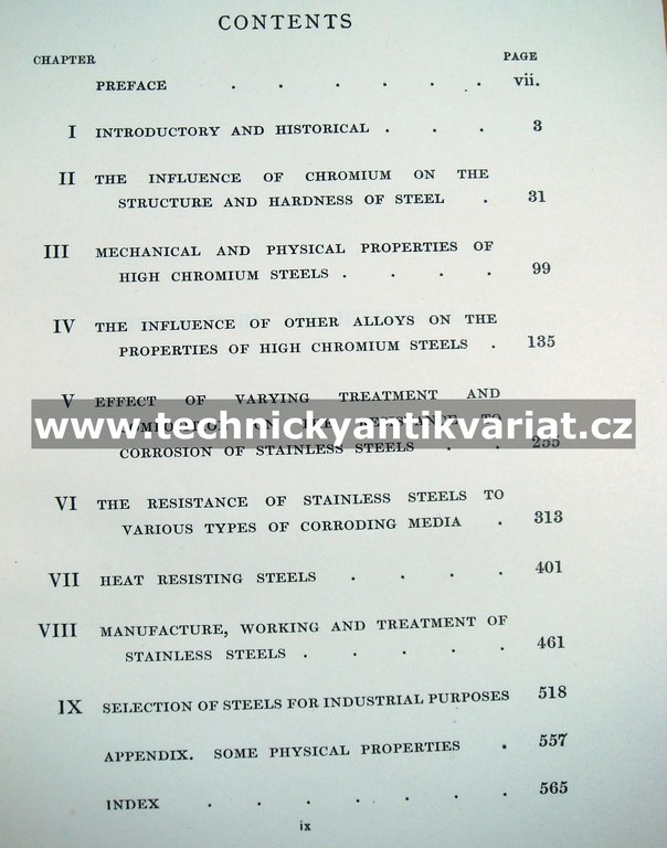 Stainless Iron and Steel