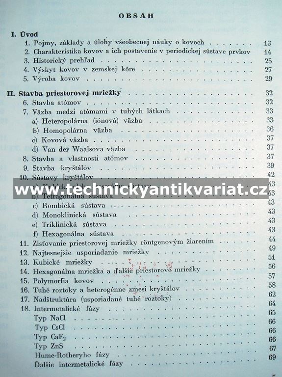 Nauka o kovech