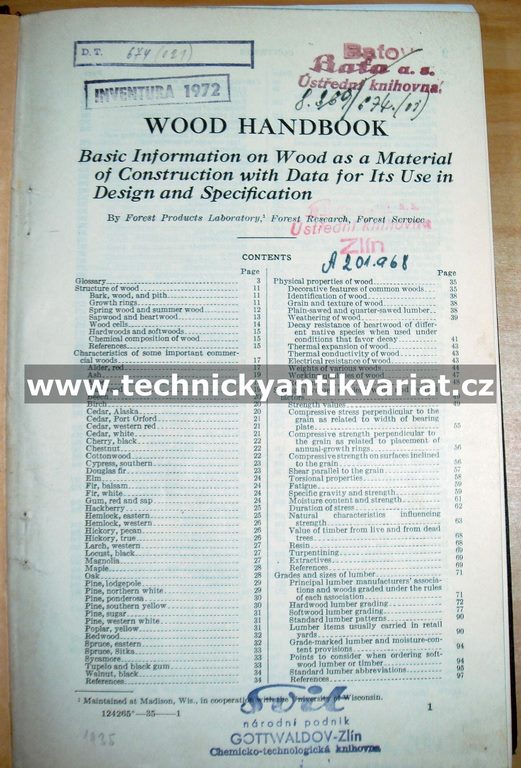 Wood Handbook 1935