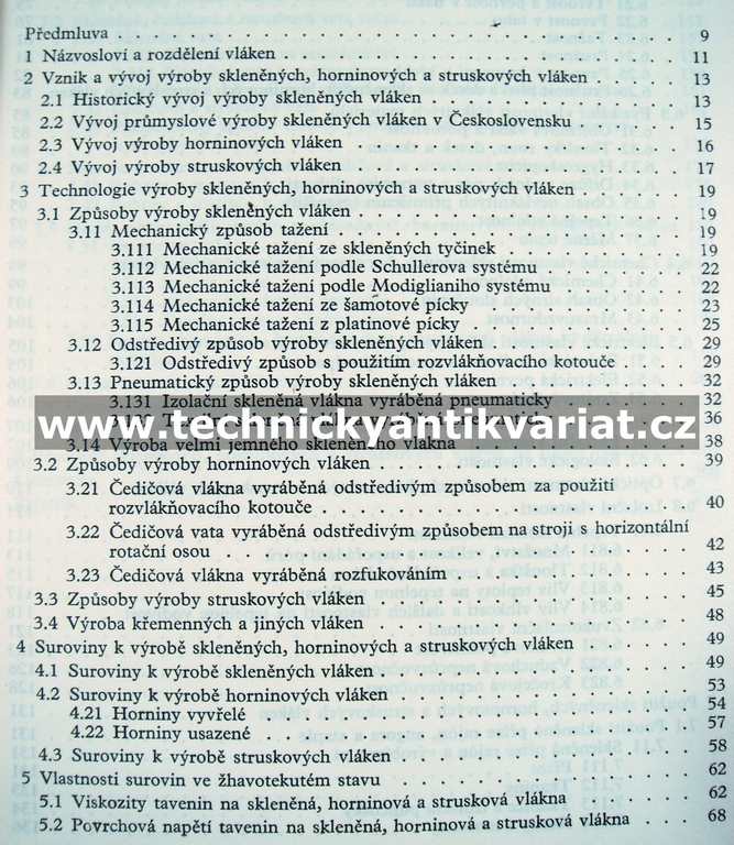 Skleněná, horninová a strusková vlákna - Jan, Lehner (1960)