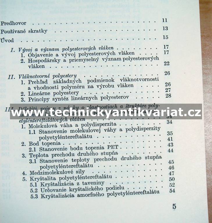 Polyesterové vlákna