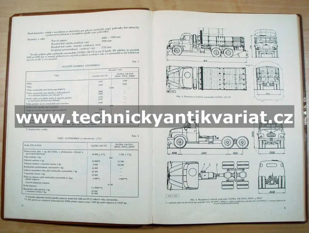 Tatra 138 VN, P1V, PP4V, PP6V a PP8V