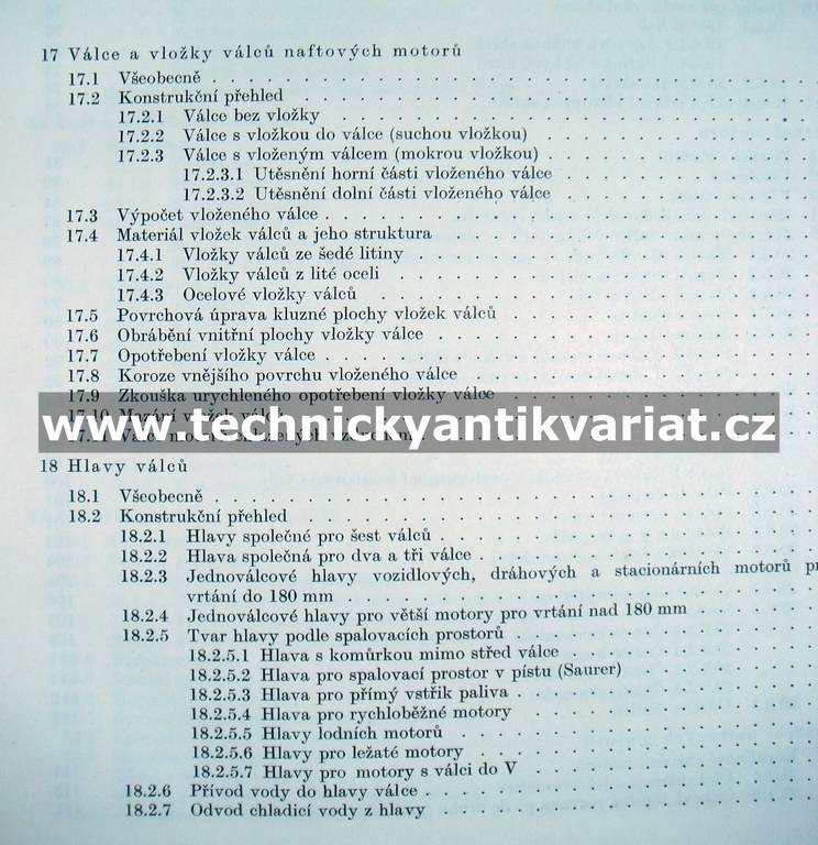 Naftové motory čtyřdobé II.