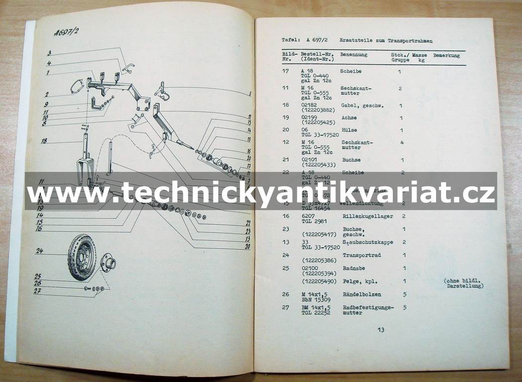 Weimar Einzelkornsamaschine A697