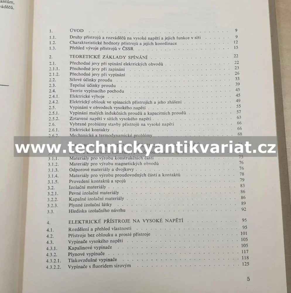 Spínací přístroje a rozvaděče na vysoké napětí - Novotný, Vávra (1986)